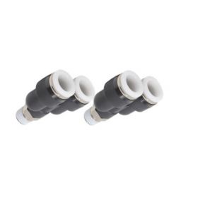 PX1/2-02 Đầu nối khí nén - khớp nối chữ Y