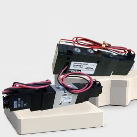 PHS-520C-02-220V Van khí nén điện từ Parker 5 cửa 3 vị trí